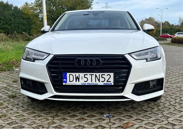 wielkopolskie Audi A4 cena 85000 przebieg: 94000, rok produkcji 2017 z Wrocław